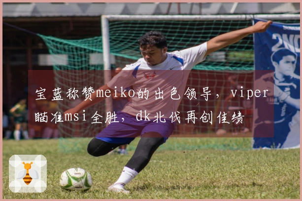 宝蓝称赞meiko的出色领导,viper瞄准msi全胜,dk北伐再创佳绩